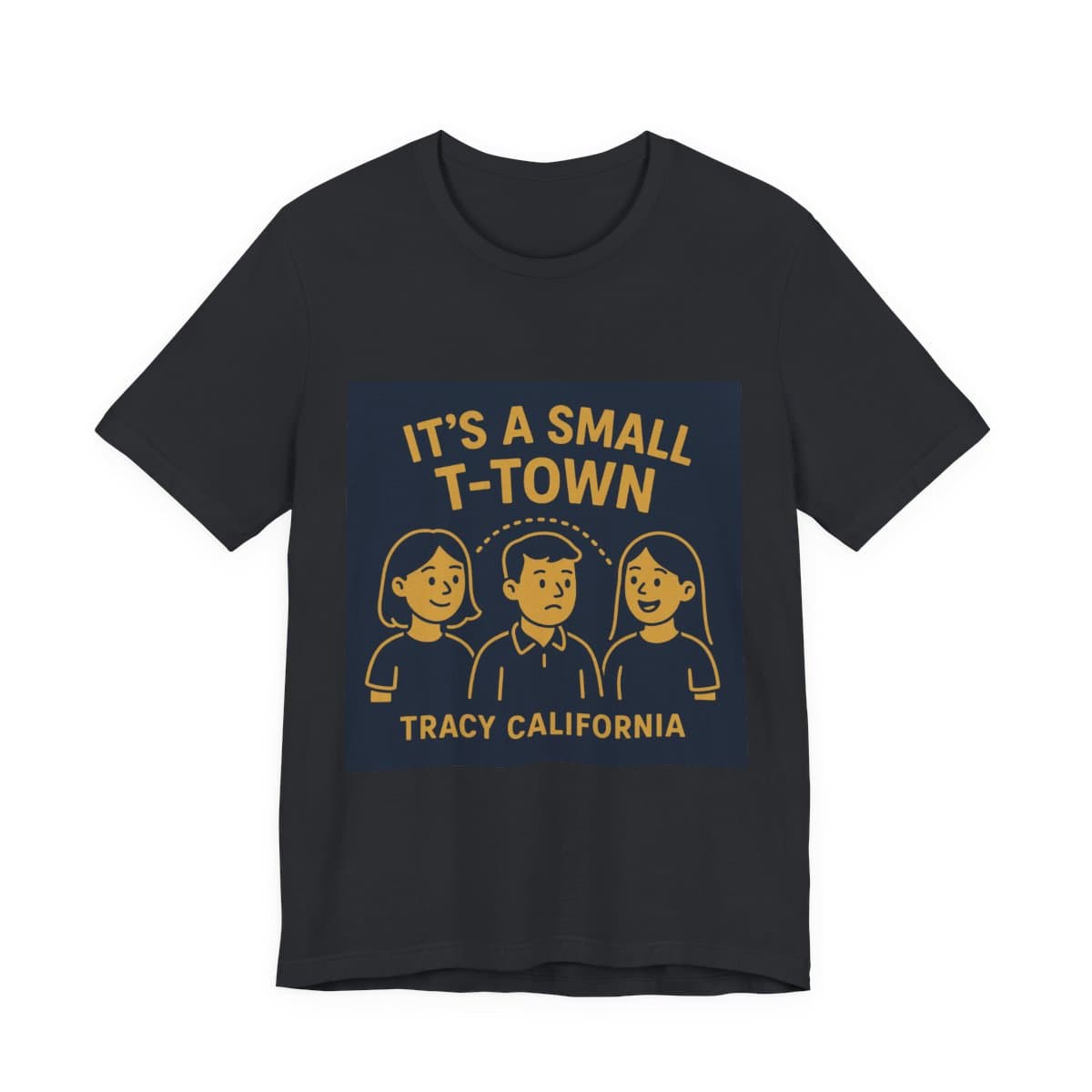 Small Town Tracy Tee - Vintage Black
